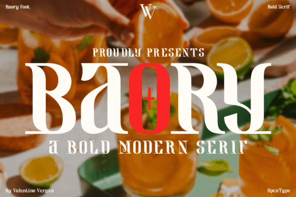 Baory: A Display Font That Earns Its Space