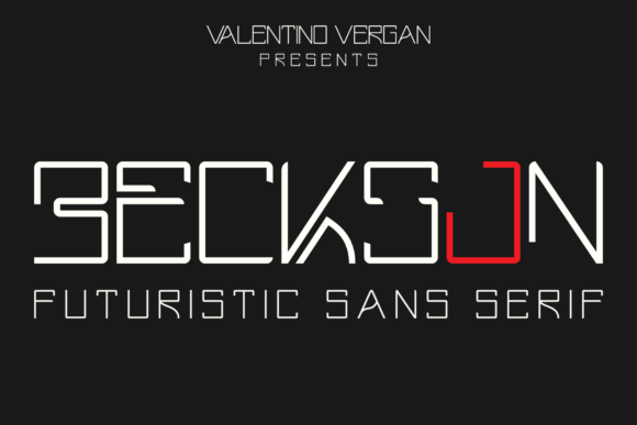 Beckson: A Display Font That Strengthens Your Brand Identity