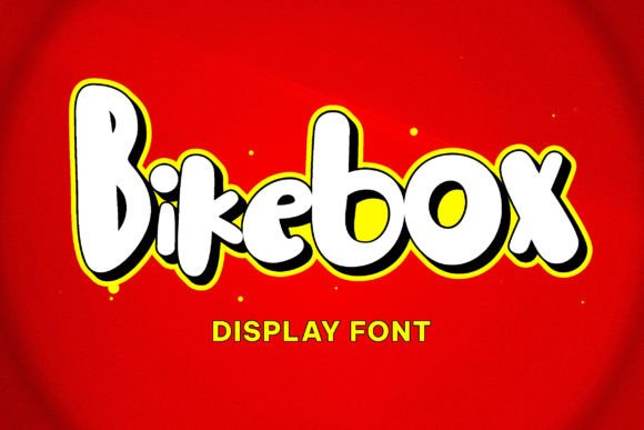 Bikebox: A Bold, Playful Display Font That Demands Attention
