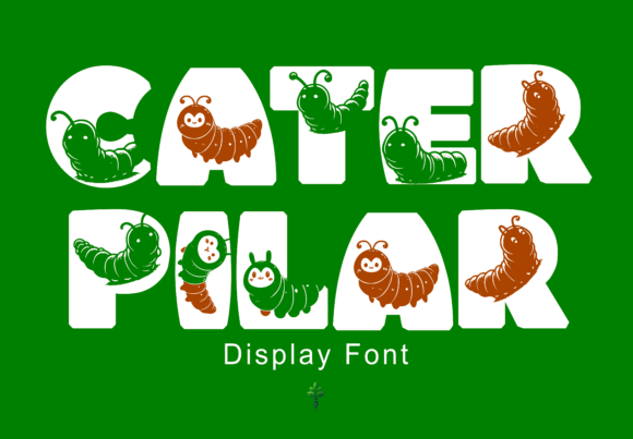 Caterpilar Font: A Display Typeface for Distinctive Editorial Design