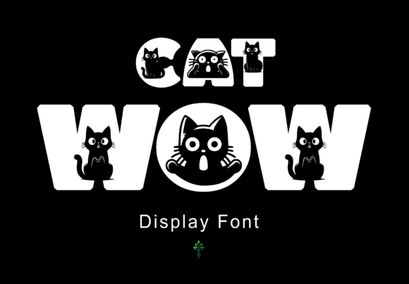 Catwow: A Playful Display Font That Elevates Digital Branding