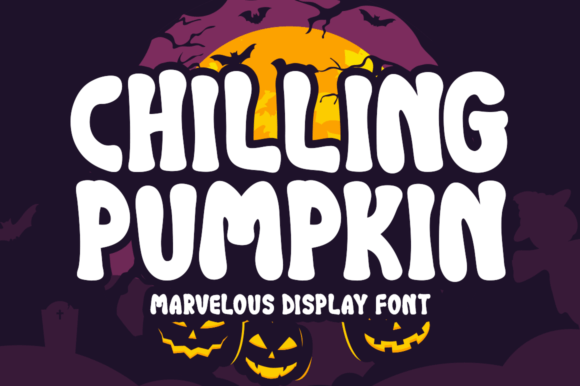 Chilling Pumpkin: A Display Font That Makes Your Headlines Instantly Recognizable