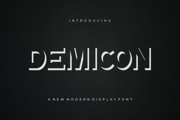 Demicon: A Bold Display Font for Scroll-Stopping Brand Content