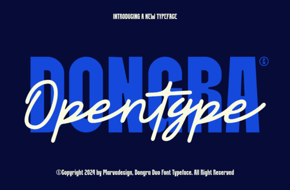 Dongra: A Display Font That Builds Brand Trust