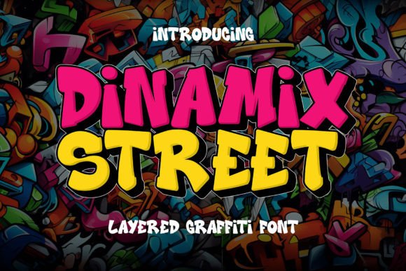 Dynamix Street: A Vibrant Display Font for Editorial Moments