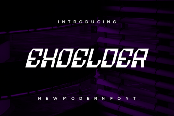 Exoelder: A Display Font That Anchors Your Story