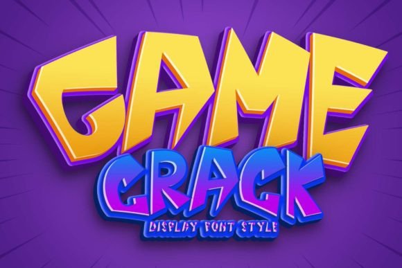 Game Crack: A Display Font That Anchors Editorial Mood