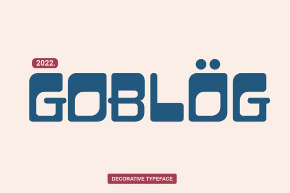 Goblog: A Warm, Confident Display Font for Digital Branding
