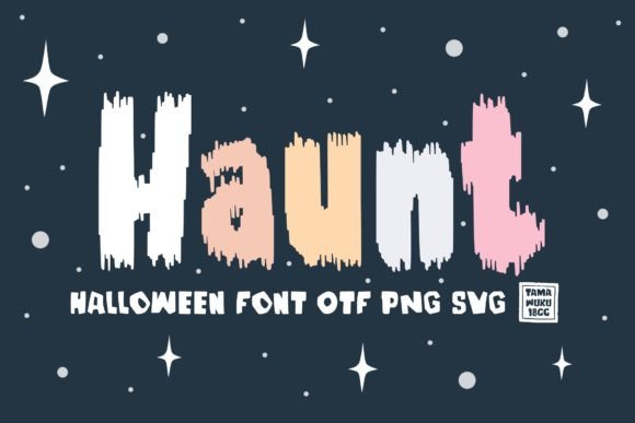 Haunt: A Halloween Display Font That Delivers Instant Atmosphere
