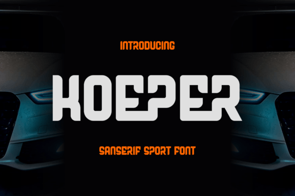 Koeper: A Modern Display Font That Elevates Your Brand