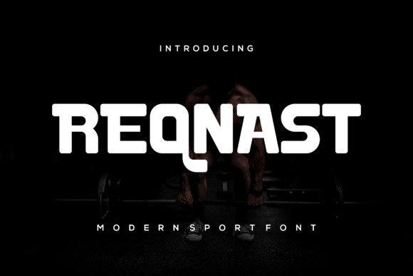 Reqnast: A Bold Display Font That Makes Handmade Goods Stand Out