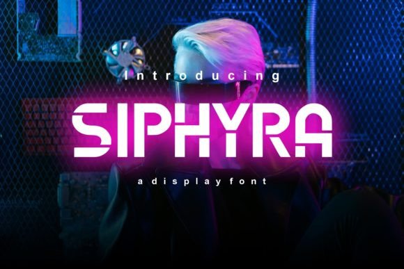 Siphyra: A Display Font That Breathes With Your Content