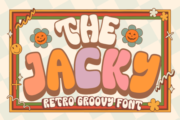 The Jacky: A Retro Groovy Font That Brings Warmth to Real Business Branding