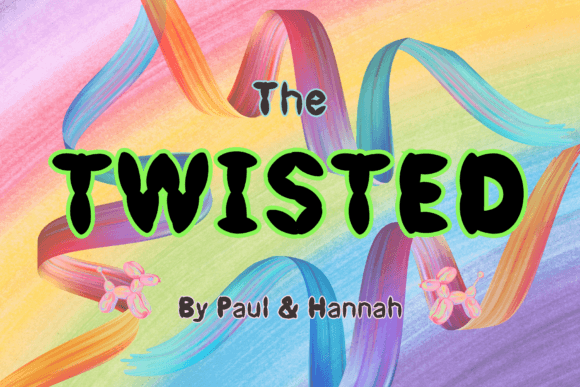 The Twisted: A Playful Display Font That Brings Joy to Real Business Branding
