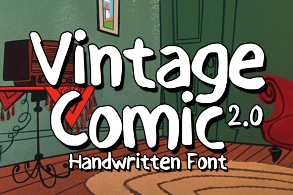 Vintage Comic 2.0: A Display Font with Warmth and Clarity